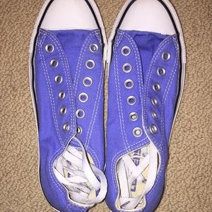 Blue converse